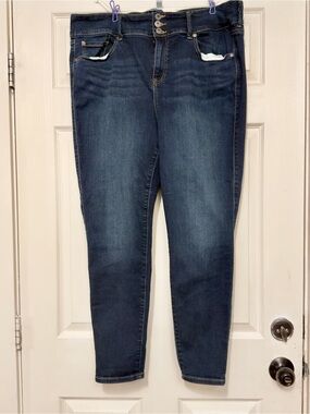 Torrid Feel the Fit Jegging Blue Women Size 20R